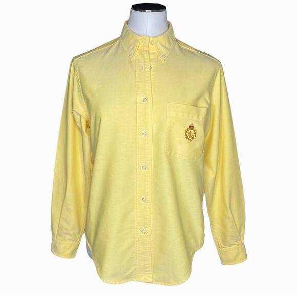 Ralph Lauren Crest Button Down Shirt - Picture 1 of 8